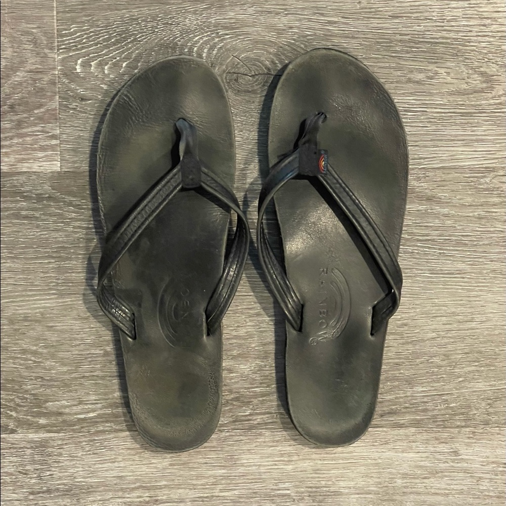 Women’s Rainbow Flip-flops Size 8